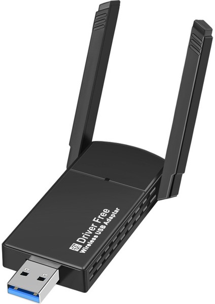 Kablosuz Ağ Kartı Adaptörü USB Wifi Adaptörü 650MPBS 802.11AC/B/G Pc Windows Için Wifi Alıcısı Ağ Kartı (Yurt Dışından)