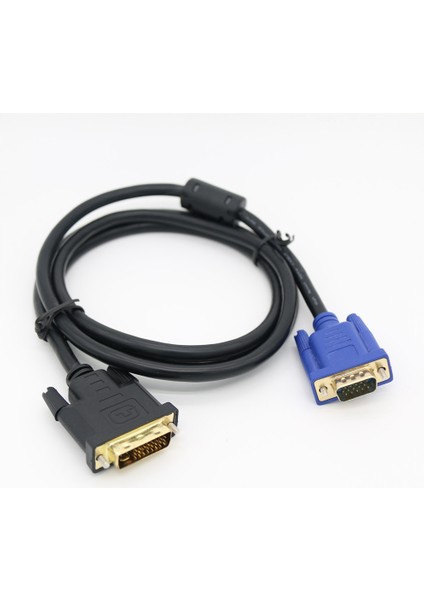 DVI - VGA Kablosu VGA - DVI Erkek - Erkek Hd Kablosu (Yurt Dışından)