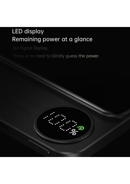20W 10000MAH Macsafe Powerbank Manyetik Güç Bankası Kablosuz Şarj Taşınabilir Şarj 20W Güç Bankası Hızlı Şarj, Mor (Yurt Dışından) modelleri