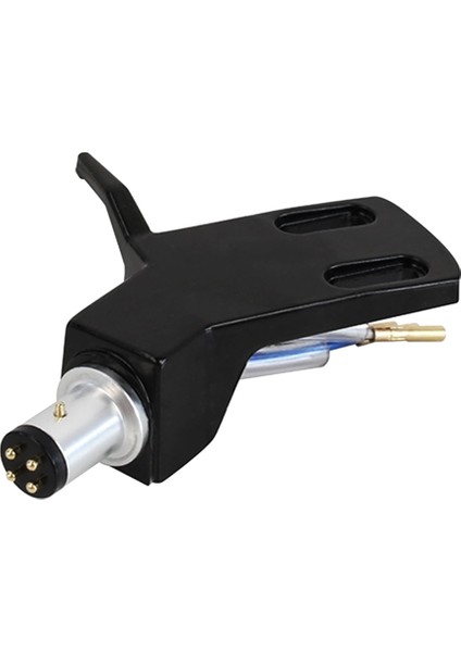 Pikap Headshell Alüminyum Alaşımlı Headshell Kayıt Turntable Iğne Değiştirme Fono Stylus Kartuşları Raf Siyah (Yurt Dışından)