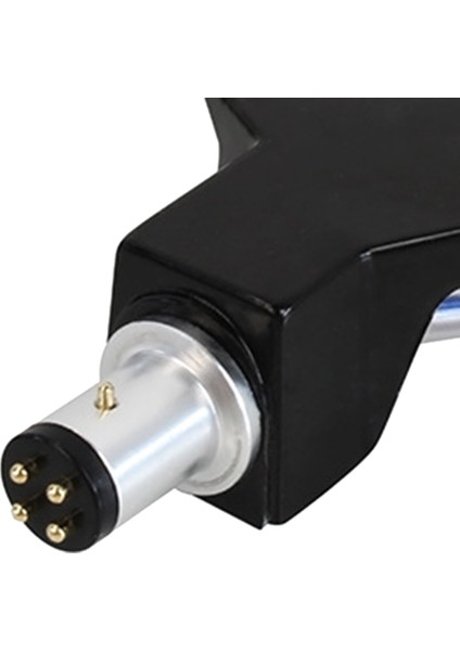 Pikap Headshell Alüminyum Alaşımlı Headshell Kayıt Turntable Iğne Değiştirme Fono Stylus Kartuşları Raf Siyah (Yurt Dışından)