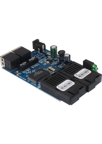 1 Adet Ethernet Fiber Anahtarı 2 RJ45 Utp 2 Sc Fiber Optik Ortam Dönüştürücü 2sc 2RJ45 Ethernet 10/100M Fiber Anahtarı (Yurt Dışından)