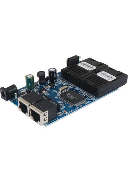 1 Adet Ethernet Fiber Anahtarı 2 RJ45 Utp 2 Sc Fiber Optik Ortam Dönüştürücü 2sc 2RJ45 Ethernet 10/100M Fiber Anahtarı (Yurt Dışından)