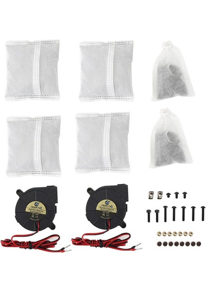 V5 Duo Aktif Karbon Filtreler Için Voron V2 Trident V0 Için Karbon Dahil Yükseltilmiş 3D Yazıcı Parçaları (Yurt Dışından)