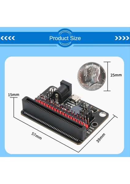 Genişletme Kartı Için 5V Güç Kaynağına Io Iyileştirme Kartı -Bit Adaptör Kartı (Yurt Dışından) fiyatları