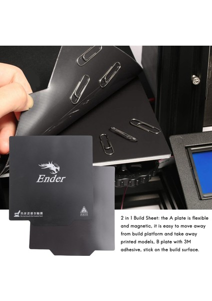 9,2 Inç x 9,2 Inç Yazıcı Parçası Manyetik Yapı Yüzeyi Yatak Kağıt Etiketi Etiketli 235 x 235 mm (Yurt Dışından) fiyatları