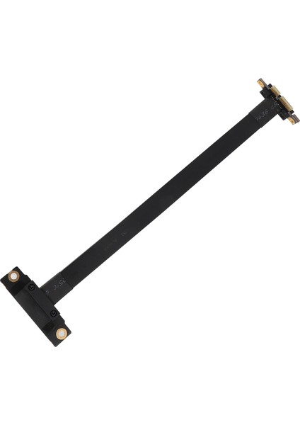 Pcıe X1 Yükseltme Kablosu Çift 90 Derece Dik Açı Pcıe 3.0 X1 - X1 Uzatma Kablosu 8gbps Pcı Express 1x Yükseltme Kartı 20CM (Yurt Dışından)