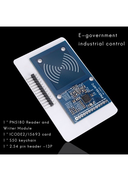 PN5180 Nfc Rf Sensörü ISO15693 Rfid Yüksek Frekanslı Ic Kartı Icode2 Okuyucu Yazıcı (Yurt Dışından)