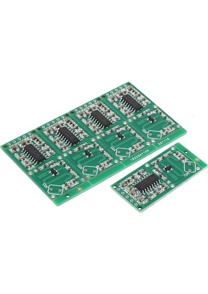 5 Adet RCWL-0516 Mikrodalga Radar Sensörü Akıllı Anahtar Modülü Insan Vücudu Indüksiyon Modülü 5-7 M Algılama Mesafesi 4-28 V 100MA (Yurt Dışından)
