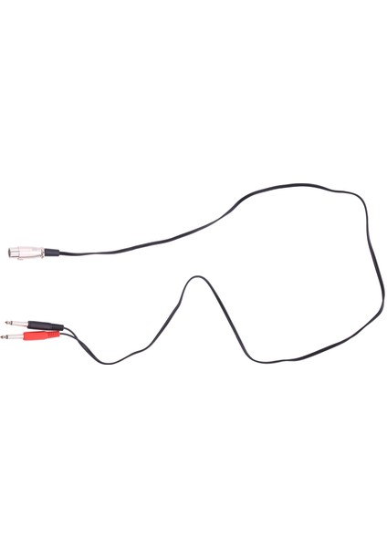 Xlr Dişi Soket Çift Mono 6.35MM 1/4 Inç Mono Erkek Jak Tak Stereo Ses Kablo Kordon Tel Mic Mikser Amplifikatör Ses Kartı (5ft) (Yurt Dışından) fiyatları