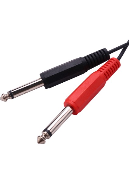 Xlr Dişi Soket Çift Mono 6.35MM 1/4 Inç Mono Erkek Jak Tak Stereo Ses Kablo Kordon Tel Mic Mikser Amplifikatör Ses Kartı (5ft) (Yurt Dışından) fırsatları