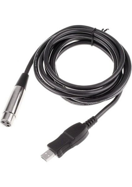 USB Erkek - Xlr Dişi Mikrofon USB Mıc Bağlantı Kablosu Yeni (Yurt Dışından) fiyatları