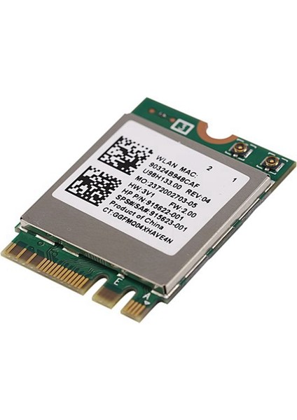 Kablosuz Ağ Kartı RTL8822BE 802.11AC 2.4g/5ghz Wifi Bluetooth 4.1 Ngff Kablosuz Adaptör M.2 Wıfı Kart (Yurt Dışından)