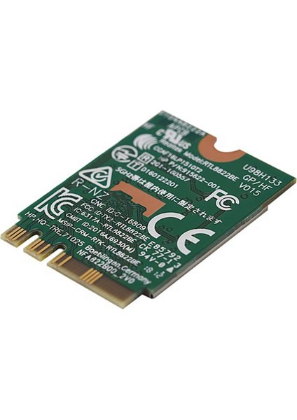 Kablosuz Ağ Kartı RTL8822BE 802.11AC 2.4g/5ghz Wifi Bluetooth 4.1 Ngff Kablosuz Adaptör M.2 Wıfı Kart (Yurt Dışından)