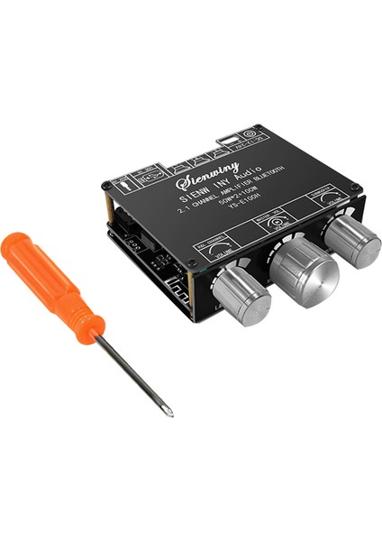 -E100H 2.1 Kanal Bluetooth Ses Güç Amplifikatörü Kart Modülü Yüksek ve Düşük Ton (Yurt Dışından)