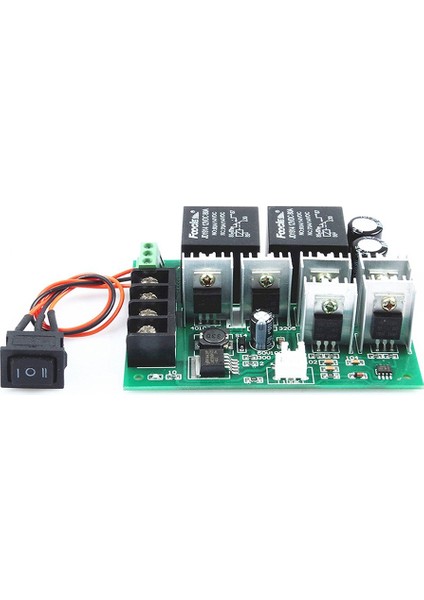 Pwm Dc Motor Hız Kontrol Cihazı Dijital Ekran 0-100% Ayarlanabilir Sürücü Modülü Girişi Max 60A (Yurt Dışından)