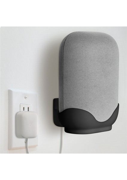 Çıkış Duvara Montaj Tutucu Kordon Braketi Ses Için Ses Asistanı Plug In Mutfak Yatak Odası Banyo Ses Standı (Yurt Dışından)