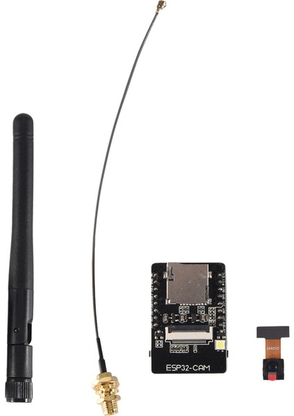 ESP32-CAM-MB USB ESP32 Seri - Wifi ESP32 Cam Geliştirme Kartı CH340G 5V BLUETOOTH+OV2640 Kamera+2.4g Anten Ipx (Yurt Dışından)