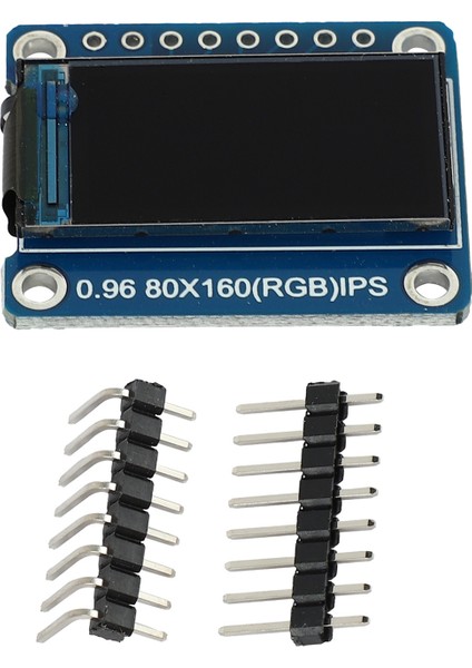 IPS 0.96 Inç 8 Pin Spi Hd 65 K Tam Renkli Tft Modülü ST7735 Sürücü Ic 80 x 160 LCD Ekran 3.3 V Spi Arayüzü Diy Için (Yurt Dışından)