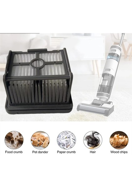 Adet Yıkanabilir Hepa Filtre M12/M12 Pro Zemin Yıkama Makinesi Elektrikli Süpürge Yedek Aksesuarlar (Yurt Dışından) modelleri