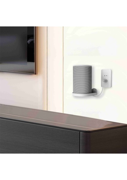 Pop Için Akıllı Hoparlör Askısı / Google Home Mini / Mini Duvara Montaj Tutacağı Hoparlör Braketi Beyaz (Yurt Dışından) fiyatları