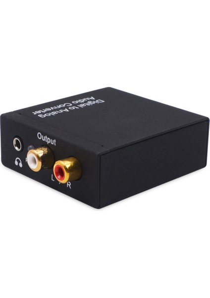Dijitalden Analoga Dönüştürücü Dac Dijital Spdıf Toslink - Analog Stereo Ses L/r Dönüştürücü Adaptör, Ps3 Için Optik Kablolu Hd DVD Ev Sinema Sistemleri Av Amfiler (Yurt Dışından)
