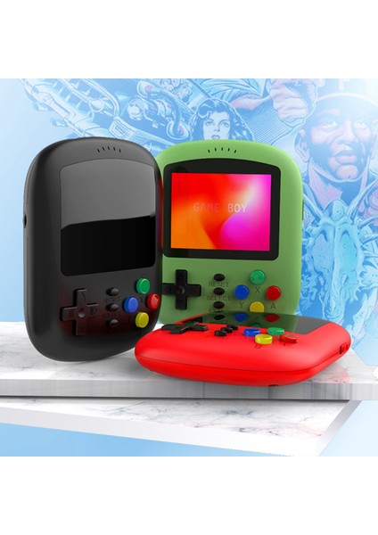 El Oyun Konsolu 620 In 1 Retro Mini Taşınabilir Gamepad Çocuklar Için Video Oyun Oyuncu-Siyah (Yurt Dışından)