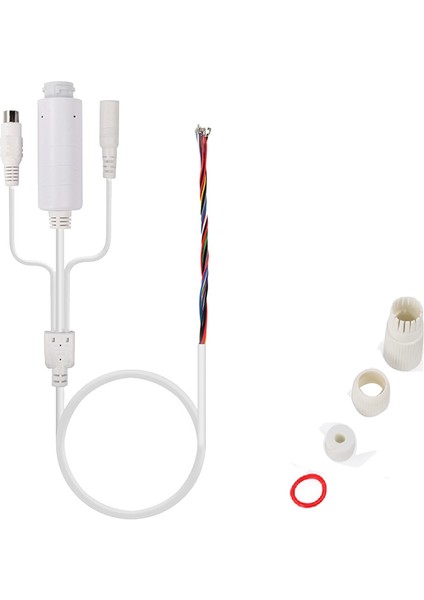 Su Geçirmez Poe Adaptör Kablosu Sesli Poe Splitter Kablosu 48V - 12V 1A IEEE802.3AF Ip Kamera Için (Yurt Dışından) fiyatları