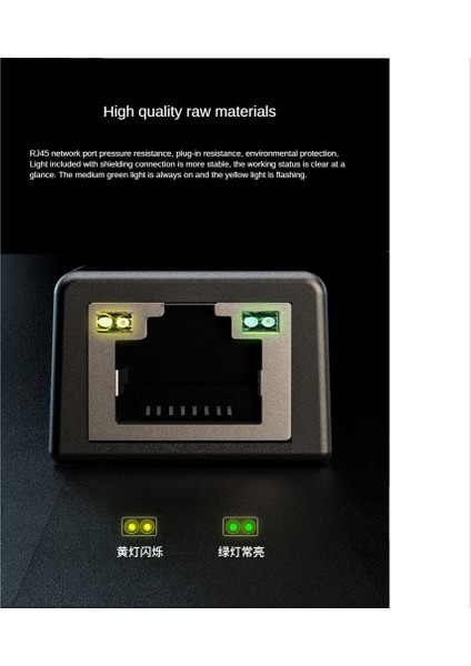USB - Ethernet Adaptörü, USB 3.0 - Gigabit Ethernet Lan Ağ Adaptörü Sürücüsü, Surface Pro Için Ücretsiz Uyumlu (Yurt Dışından)