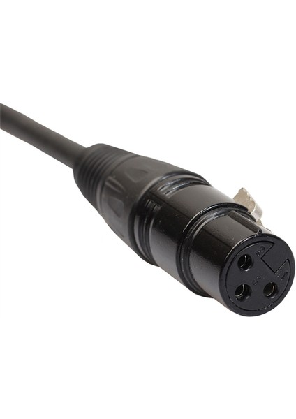 Mikrofon Kablosu 10FT Xlr Kablosu Sahne Işık Kablosu Tel 3 Pin Erkek - Dişi Konnektör Mikrofonlar ve Sahne Işıkları Için (Yurt Dışından)