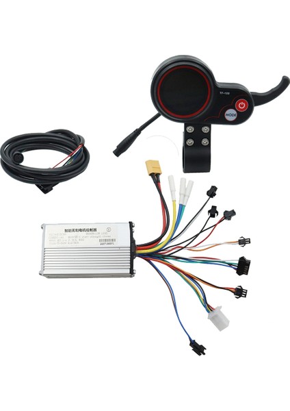 Elektrikli Scooter Parçaları Için TF-100 Ekran Scooter ile 36V 16A Elektrikli Scooter Denetleyici Pano Kiti (Yurt Dışından)