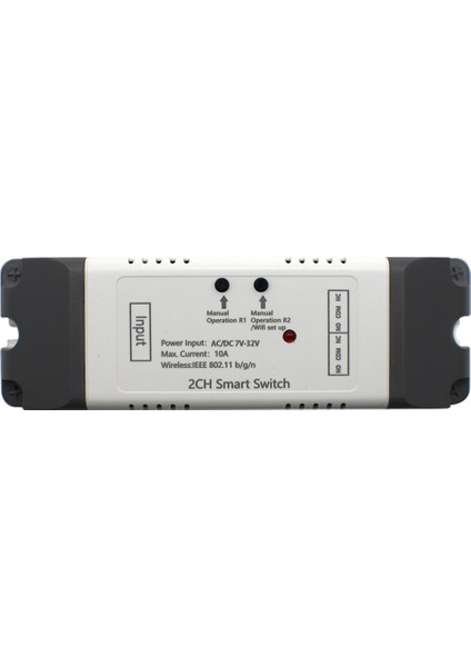 Wifi Için 2ch Anahtar Modülü Akıllı Ev Otomasyonu Motor Anahtarı 2 Kanal Uzaktan Kumanda Röle Ac/dc 7-32 V Wifi Sadece (Yurt Dışından)