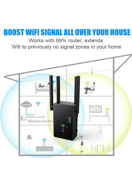 AC1200M Kablosuz Wifi Yönlendirici Amplifikatör 5g 2.4g Mini Sinyal Tekrarlayıcı 110-220V Dayanıklı Çift Bant Yönlendiriciler-Ab Tak (Yurt Dışından) fırsatları