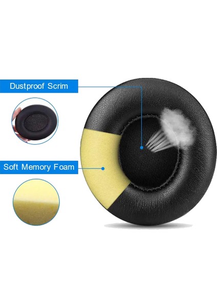Solo 2 3 Için Yedek Kulak Yastığı Yastıkları Kablosuz Kulak Pedleri Kulakiçi Kablosuz Kulaklık Kulak Yastıkları, Siyah (Yurt Dışından) modelleri