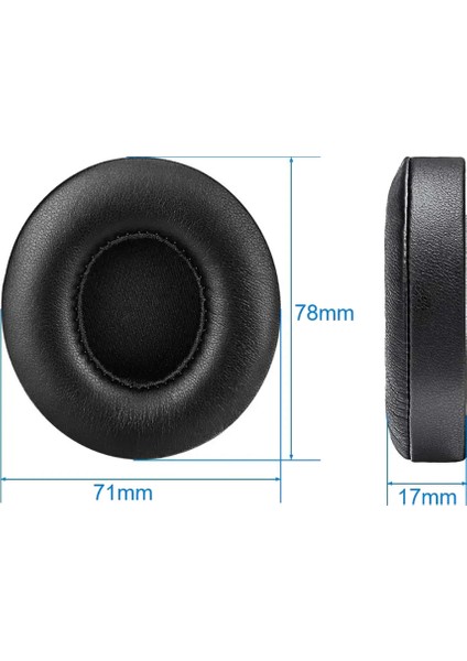 Solo 2 3 Için Yedek Kulak Yastığı Yastıkları Kablosuz Kulak Pedleri Kulakiçi Kablosuz Kulaklık Kulak Yastıkları, Siyah (Yurt Dışından) fırsatları