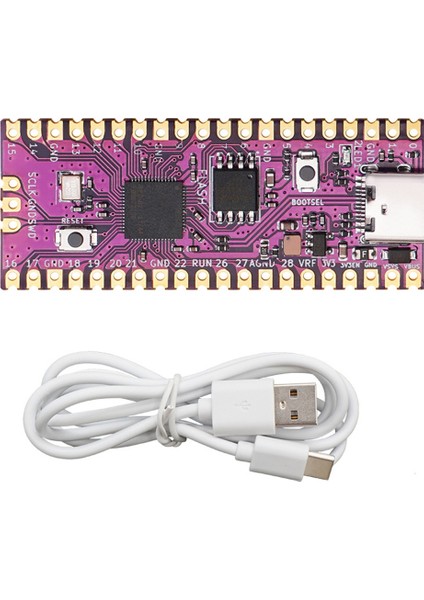 Pico Board Değiştirme Için Picoboot Değiştirme Modchip RP2040 USB Type-C Çift Çekirdekli 264KB Arm 16MB Flaş (Yurt Dışından)
