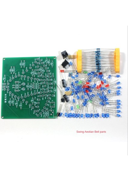 Dıy Elektronik Kiti Dc 4.5-5 V Salıncak Rüzgar Ahenge Windbell Lehimleme Projesi Uygulama Öğrenme Kiti, Akrilik Kılıf ile (Yurt Dışından) fiyatları