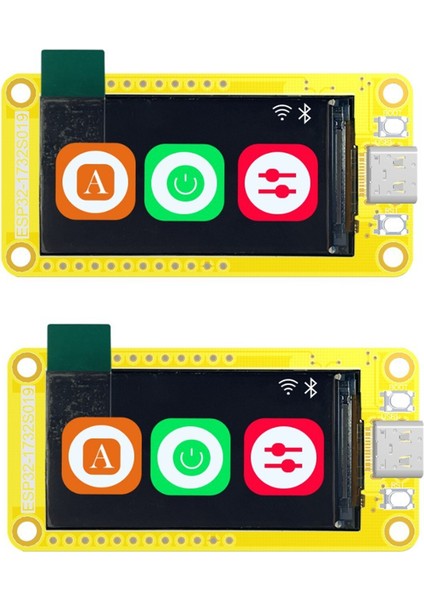 2 Adet ESP32-S3 1.9 Inç Ekranlı Lvgl Geliştirme Kurulu Wıfı ve Bluetooth 170X320 Akıllı Ekran Tft Modülü (Yurt Dışından)