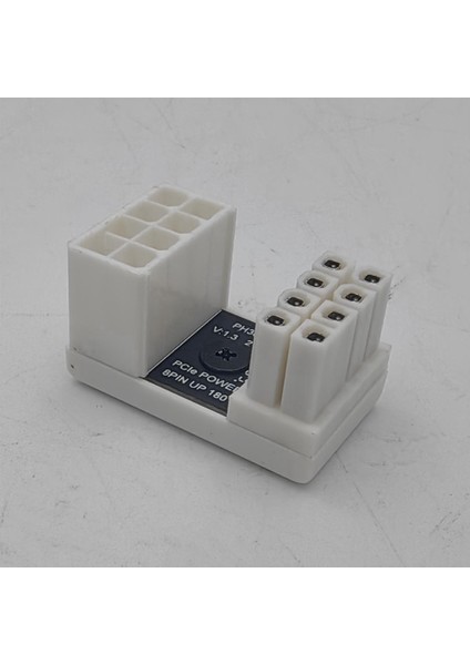 180 Derece 8 Pimli Direksiyon Konnektörü Masaüstü Bilgisayar Aksesuarları Grafik Kartı Için Açılı Dönen Konnektörler (Yurt Dışından) fiyatları