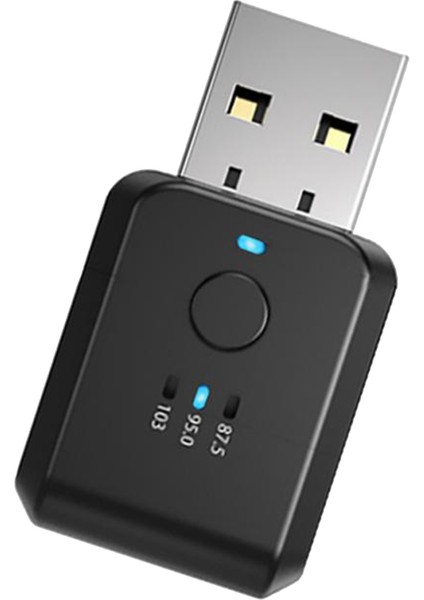 Araba Bluetooth 5.1 Fm Verici Alıcı Handsfree Çağrı Mini USB Bluetooth Araç Kiti Otomatik Kablosuz Araç Ses Adaptörü (Yurt Dışından)