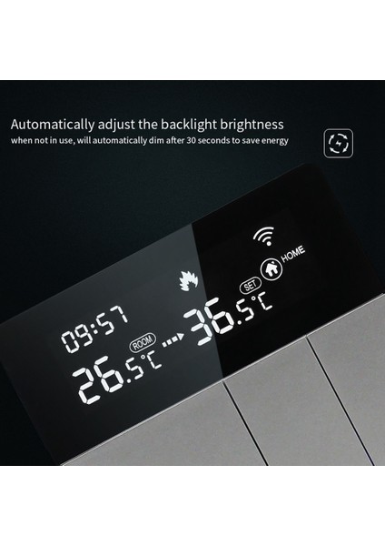 Alexa Google Ev Ses Kontrolü Için Tuya Wifi Akıllı Sıcaklık Kontrol Cihazı Termostat App Uzaktan Kumandaları (Yurt Dışından)