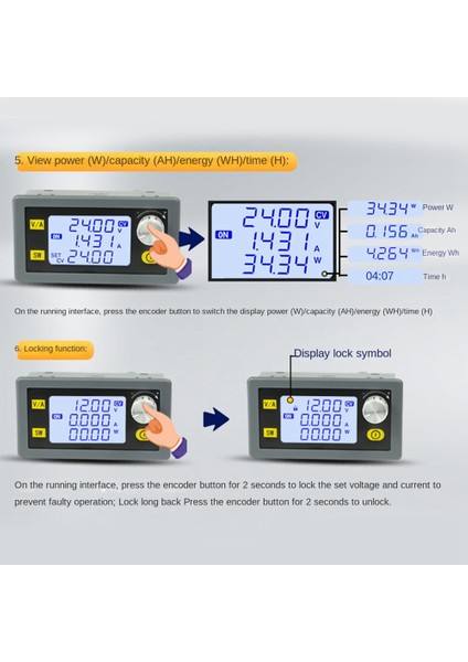 XY6015L 0-60V 15A 900W Dc Dc Dönüştürücü cc Cv Güç Modülü Ayarlanabilir Düzenlenmiş Laboratuvar Güç Kaynağı (Yurt Dışından)