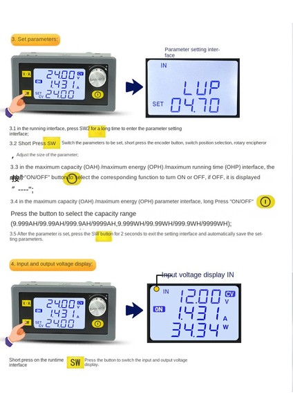 XY6015L 0-60V 15A 900W Dc Dc Dönüştürücü cc Cv Güç Modülü Ayarlanabilir Düzenlenmiş Laboratuvar Güç Kaynağı (Yurt Dışından)