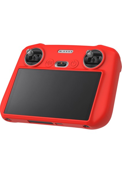 3 Classic/mini 3 Pro Için Silikon Kılıf Ekranlı Uzaktan Kumanda Kameralı Koruyucu Olmayan Kapak-Kırmızı (Yurt Dışından)