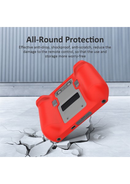 3 Classic/mini 3 Pro Için Silikon Kılıf Ekranlı Uzaktan Kumanda Kameralı Koruyucu Olmayan Kapak-Kırmızı (Yurt Dışından) fırsatları