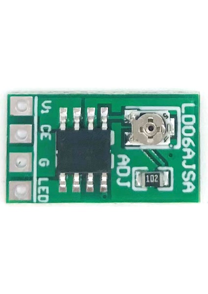 10 Adet Dc3.3/3.7/5 V LED Sürücü 30-1500MA Sabit Akım Ayarlanabilir Modül Pwm Kontrol Panosu LDO6AJSA (Yurt Dışından)