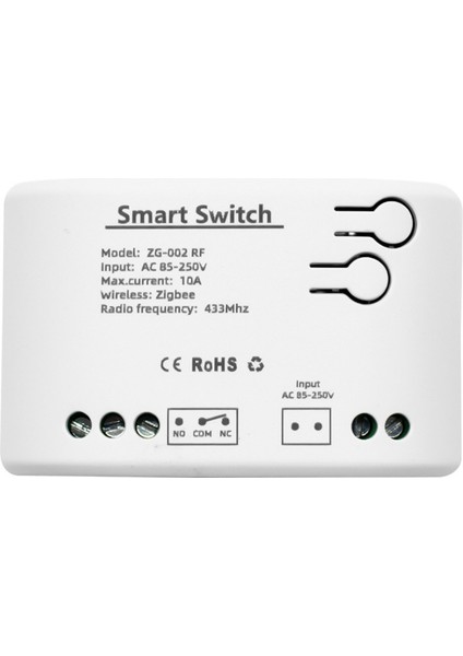 1ch 5 V Ac 85-250 V Zigbee Tuya Röle Modülü Uzaktan Kumanda 433 Mhz Dıy Akıllı Ev Otomasyonu Kapı Erişimi Için (Yurt Dışından)