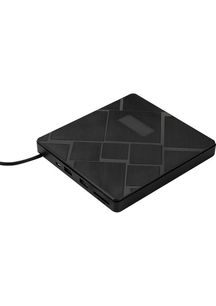Usb3.0 DVD Yazıcı DVD Rw CD Yazıcı Harici Optik Sürücü Cd/dvd Oynatıcı Dizüstü Windows Pc Için Tf/sd Kart Okuyucu (Yurt Dışından)