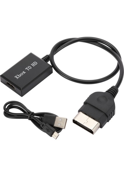 1080P - Tak ve Kullan Dc Kabloları Için Oyun Konsolu Için Çıkış Video Ses Hd Dönüştürücü Adaptör Için Uyumlu Giriş (Yurt Dışından)