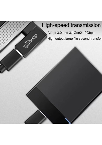 2 Adet USB 3.0 Erkek Kadın Genişletme Adaptörü Bağlamak Için Mobil Sabit Disk, U Disk, Kablosuz Ağ Kartı, Kamera (Yurt Dışından)